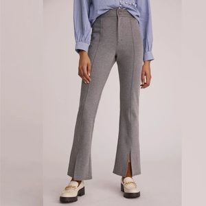 ANTHROPOLOGIE MAEVE SEAMED FLARE PANTS